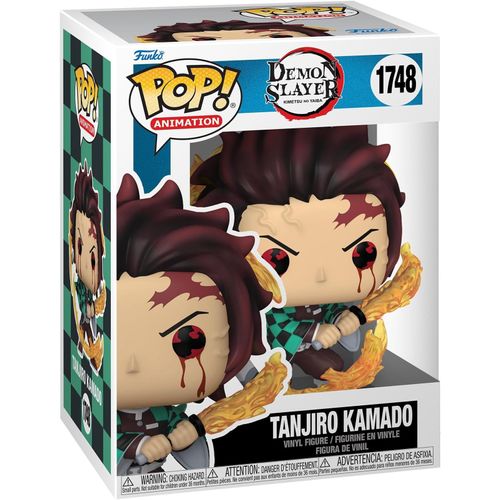 Demon Slayer: Kimetsu No Yaiba - Figurine Pop! Tanjiro (Sun Breathing) 9 Cm