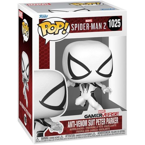 Figurine Funko Pop - Spider-Man Gamerverse [Marvel] N°1025 - Peter Parker (Combinaison Anti-Venom) (80327)