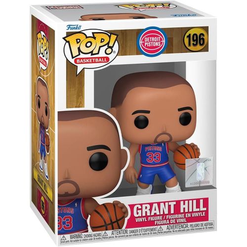 Nba Legends - Figurine Pop! Detroit Pistons: Grant Hill (Rookie Season) 9 Cm