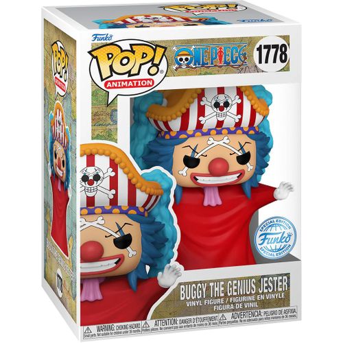 Figurine Funko Pop - One Piece N°1778 - Buggy Le Bouffon Génial (82834)