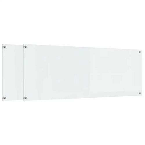 Vidaxl Protection De Cuisine 2 Pcs Transparent 110 X 40 Cm