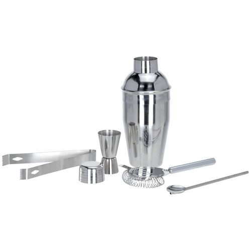 Coffret Cocktail 5 Pièces En Acier Inoxydable