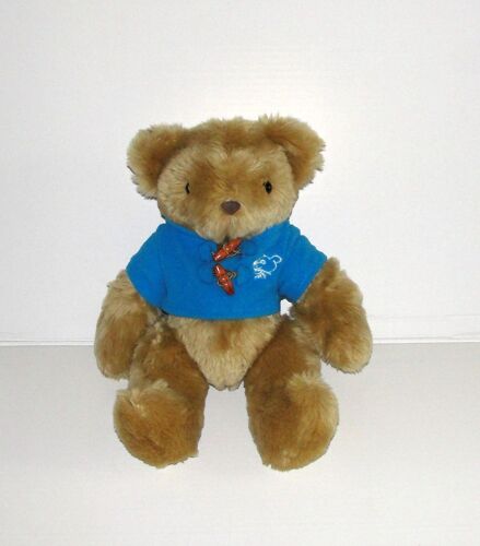 Ours Marron Brun Peluche Ours Articulé Abc Photo Unicef 34 Cm