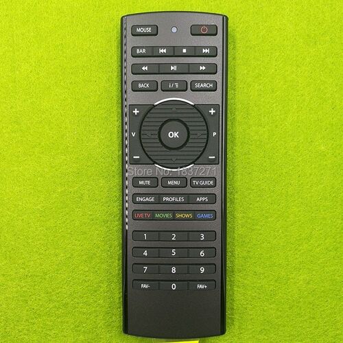 Télécommande kvr114325/01B compatible Windows Media Center avec clavier TV LCD Nipseyteko