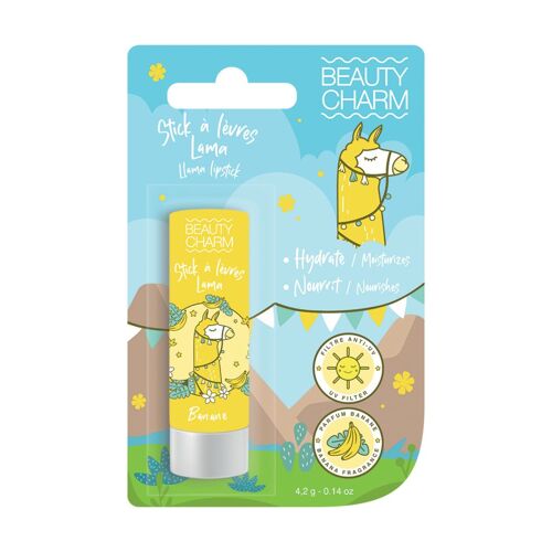 Stick À Lèvres Enfants Lama Banane Beauty Charm 