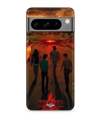 Coque Google Pixel 8a Pro Stranger Things Saison 4