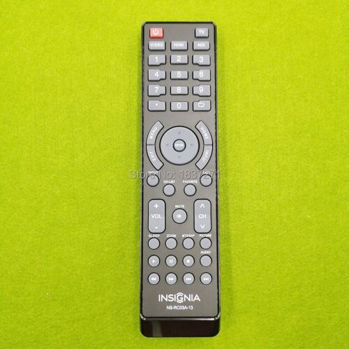 Télécommande de télévision led NS-RC03A-13 originale pour insignia NS-65D260A13, NS-46E480A13A, NS-55E480A13A, NS-46E480A13, NS-55E480A13
