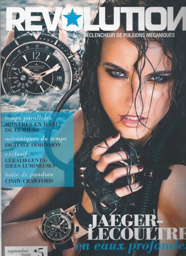 [ Horlogerie / Montres ] Révolution N° 5 ( Septembre 2009 ) : " Jaeger-Lecoutre En Eaux Profondes - Montres En Habits De Lumière - Mécaniques Du Temps : Digitales Dimension - Gérald Genta ... "
