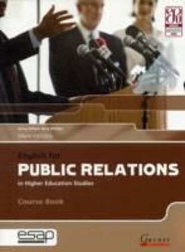 English For Public Relations In Higher Education Studies Course Book With Audio Cds