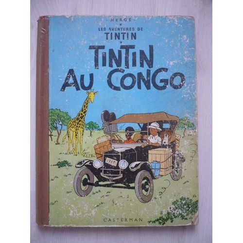 Tintin Au Congo. T25 - C - 1958
