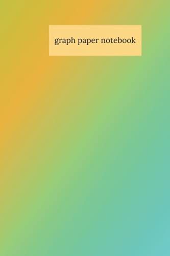 Graph Paper Notebook: Square Grid Bound Journal, Medium Size (6x9), 120pgs