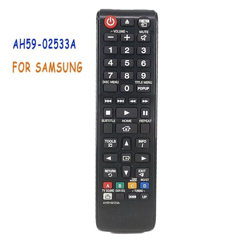 Nouvelle Télécommande émetteur AH59-02533A compatible Samsung AH5902533, ablu-ray et système cinéma maison, HTF4500, HTF4500/ZA HTFM45 HTH4500 Nipseyteko
