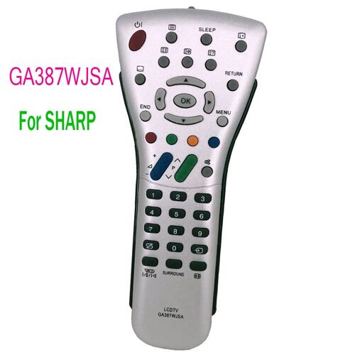 Télécommande émetteur compatible TV LCD SHARP. LC32GA9E Nipseyteko