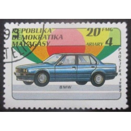 Madagascar N°1137 Voiture Oblitéré