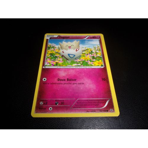 Togepi 43/108 Carte Pokemon Xy Ciel Rugissant Francaise