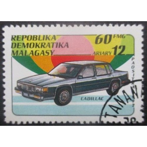 Madagascar N°1139 Voiture Oblitéré