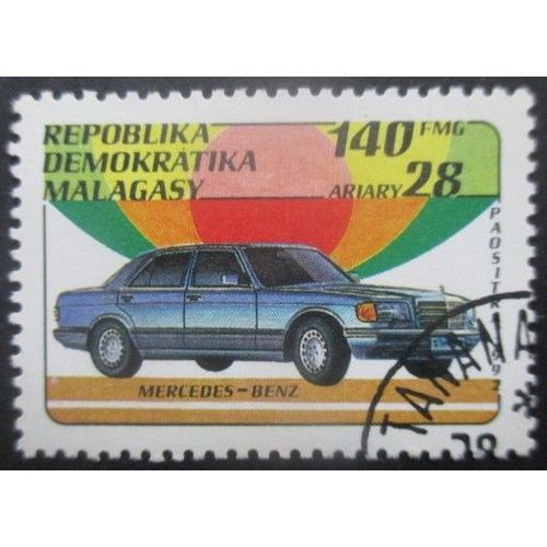 Madagascar N°1141 Voiture Oblitéré