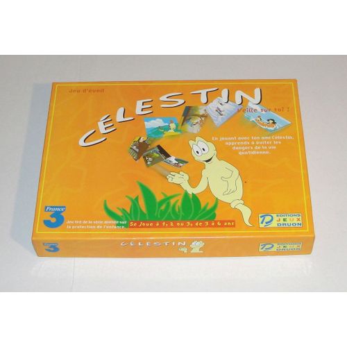 Celestin Veille Sur Toi Jeu De Societe D'éveil Fr3 Dessin Animé Editions Jeux Druon 2000