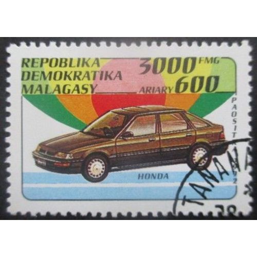 Madagascar N°1143 Voiture Oblitéré