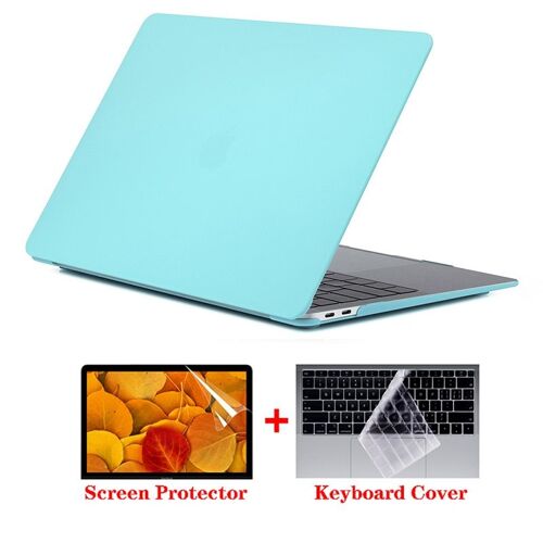 Coque pour ordinateur portable Apple MacBook - For Modèle A1707 A1990 - Bleu massif mat