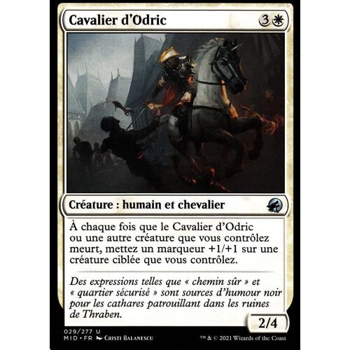 Cavalier D'odric - Mtg - Innistrad : Chasse De Minuit - U - 29/277