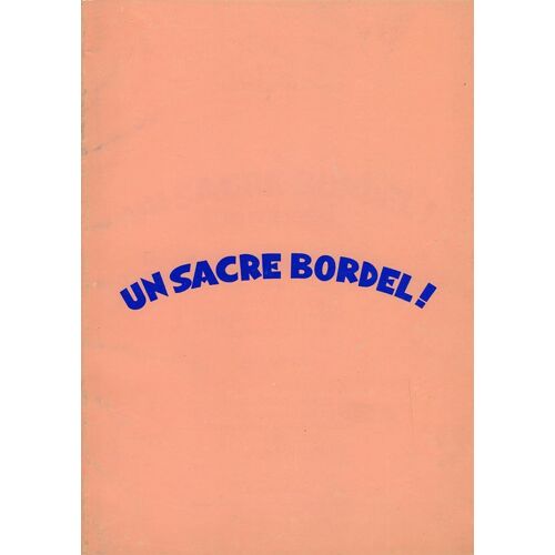 Un Sacré Bordel ! Dossier De Presse, Blake Edwards, Avec Ted Danson, Howie Mandel, Richard Mulligan