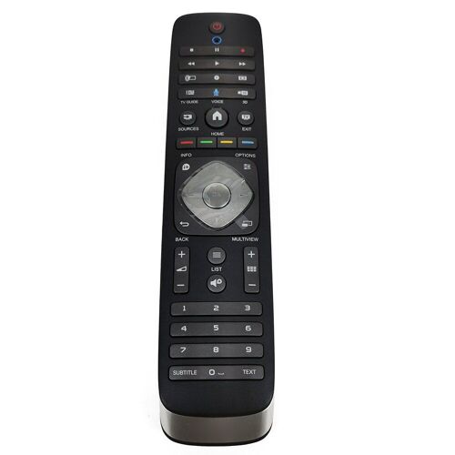 Philips  clavier vocal compatible Smart TV 3D, Télécommande émetteur, YKF355-009 Nipseyteko