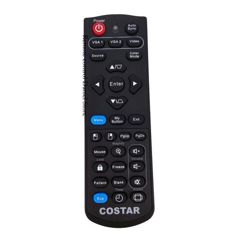 Télécommande émetteur compatible projecteur COSTAR, compatible modèles CLT300, CLW300, CU2000, CT180, CT18 Nipseyteko