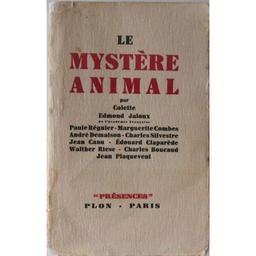 Le Mystère Animal