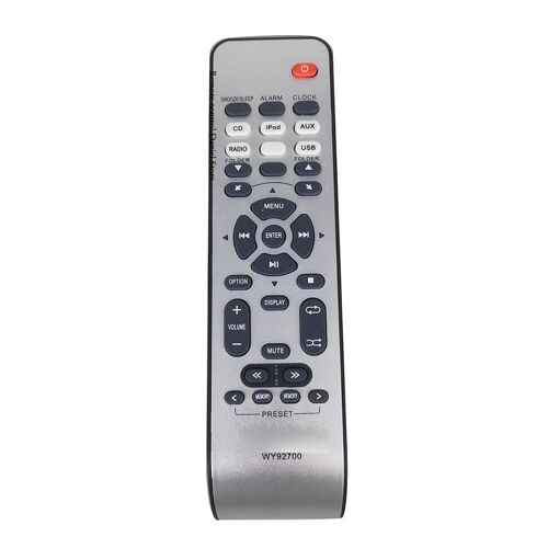 WY92700 Télécommande émetteur remplacement WY92700 compatible Yamaha, Micro récepteur CD TSX-112 TSX-112ML TSX-112BL MCR042 ZC890000 Nipseyteko