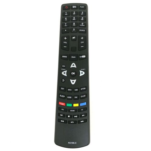 Télécommande émetteur RC3100L12 compatible TCL 3D LED LCD TV, Télécommande émetteur intelligente Nipseyteko
