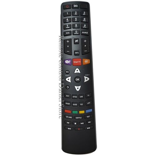 for TCL Télécommande émetteur TV compatible TCL 3D Samrt TV Nipseyteko