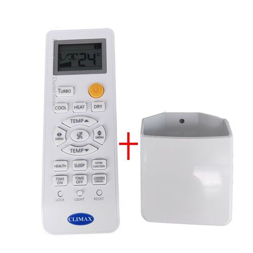 Cool and Heat Support de Télécommande émetteur compatible climatiseur Haier, 0010401715CM Nipseyteko