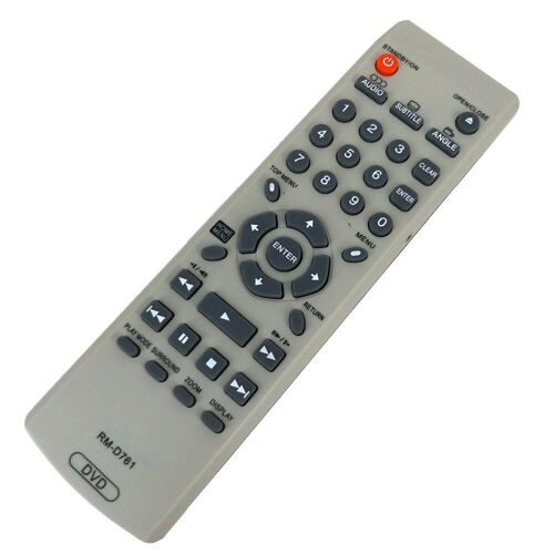 PIONEER  Télécommande émetteur compatible lecteur DVD, RM-D761 compatible avec VXX2913 VXX2914 VXX2865 VXX3217 VXX2700 VXX2702 VXX2704 VXX2705 CU-DV018 Nipseyteko