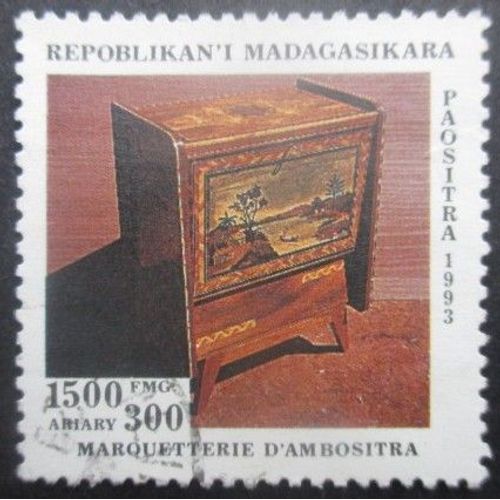 Madagascar N°1330 Artisanat Oblitéré