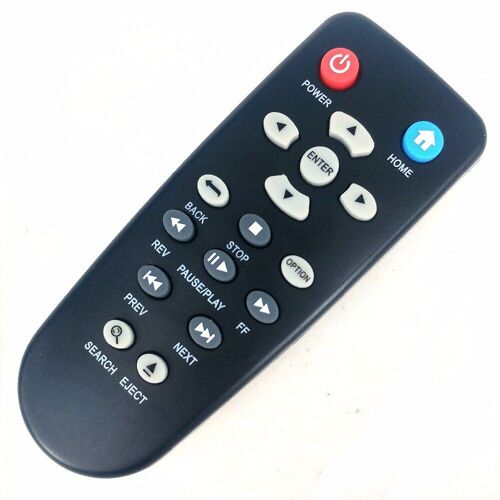 Télécommande émetteur remplacement compatible WD Western Digital, compatible WD TV Live Plus HD Nipseyteko