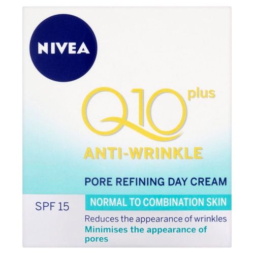 Nivea Visage Q10 Plus Jour Anti Rides Pore Refining Cream Spf 15 (50ml) 