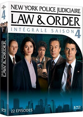 New York, Police Judiciaire (Law & Order) - Intégrale Saison 4 - Blu-Ray