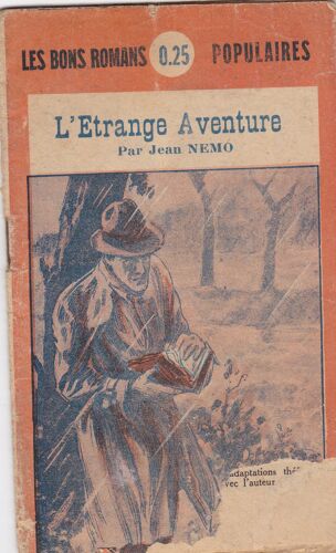 Nmpp Le Bons Romans Populaires   Jean Némo L'étrange Aventure 333 