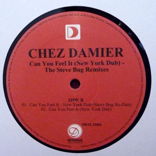 Chez Damier ‎– Can You Feel It (New York Dub) - The Steve Bug Remixes