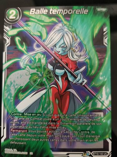 Carte Dragon Ball Super Bt10-143 Uc Balle Temporelle