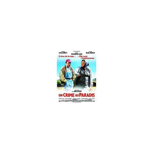 1 Un Crime Au Paradis - Jean Becker - Jacques Villeret - André Dussollier - Josiane Balasko - Affiche De Cinéma Pliée 60x40 Cm