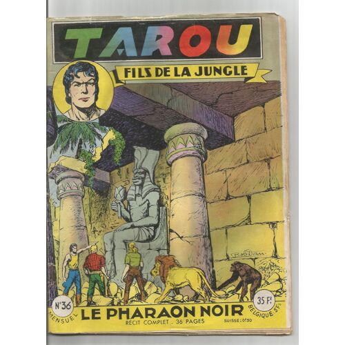 Tarou Fils De La Jungle N°36 Le Pharaon Noir  36 