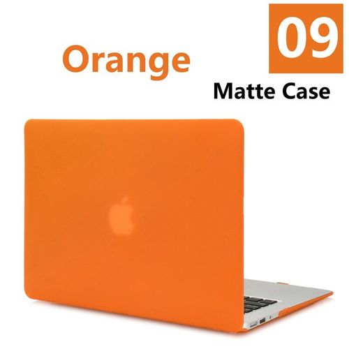 Coque Matte pour Apple Macbook - For A1706 A1989 A2159 - Orange mat