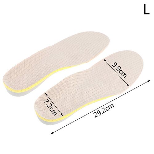 Semelles Orthopédiques En Pvc Avec Pied Plat Pour Chaussures