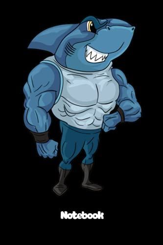 Notebook - Shark 47journal: Notebook Wide Ruled - 6x9 Inch Daily Planner Journal, To Do List Notebook, Daily Organizer, 114 Pages