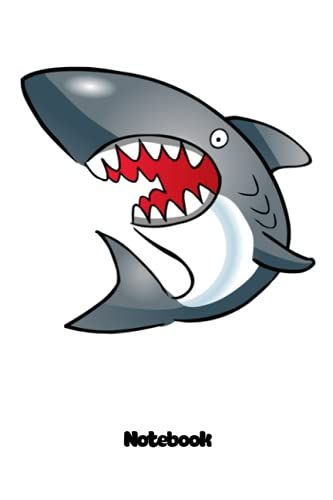 Notebook - Shark 22journal: Notebook Wide Ruled - 6x9 Inch Daily Planner Journal, To Do List Notebook, Daily Organizer, 114 Pages