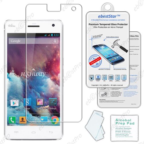 Ebeststar ® Film Protection En Verre Trempé Vitre Protecteur Anti Casse, Anti-Rayure, Anti Choc Pour Wiko Highway 4g