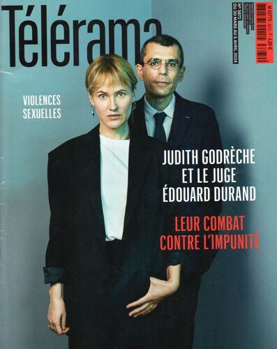 Télérama 3872. Judith Godrèche. Edouard Durand. Les Étudiants Étrangers. L'amitié La Nouvelle Famille. Jeunes Cinéastes Argentins. Booba. Défendre Les Principes De L'union Européenne.