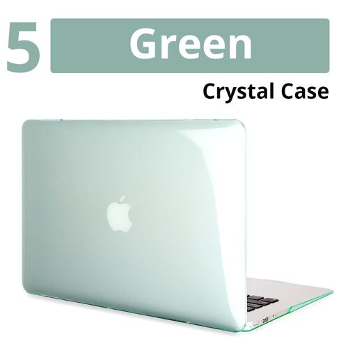 Housse pour ordinateur portable pour Apple Macbook Touch Bar ID, étui pour Mac book Air Pro Retina et Air Pro, 2020 - For Pro13 A1708 - Vert cristal